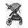 Moni 3 In 1 Set Tokyo Grey With Multi Car Seat საბავშვო ტრანსფორმერი ეტლის კომპლექტი, 11 image