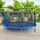 Metal & Plastic Trampoline With Ladder 427cm 14FT - ბატუტი, 3 image