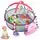 KikkaBoo-ს განსავითარებელი ხალიჩა Playmat with 30 Balls Hippo, 3 image