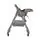 Moni High Chair With A Gift Lindo Grey - საკვები სკამ-მაგიდა საჩუქრით, 8 image