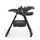 Moni High Chair With A Gift Lindo Black - საკვები სკამ-მაგიდა საჩუქრით, 8 image