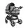 Moni 3 In 1 Set Tokyo Grey With Multi Car Seat საბავშვო ტრანსფორმერი ეტლის კომპლექტი, 8 image