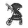 Moni 3 In 1 Set Tokyo Black With Multi Car Seat საბავშვო ტრანსფორმერი ეტლის კომპლექტი, 10 image