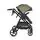 Moni 3 In 1 Set Tokyo Green With Multi Car Seat საბავშვო ტრანსფორმერი ეტლის კომპლექტი, 7 image