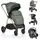 Cangaroo Baby Stroller 4 in 1 Hydra Green - ეტლის კომპლექტი