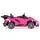 Moni Bo Car Flash Pink ელექტრო მანქანა კაუჩუკის საბურავებით და ტყავის სავარძლით, 8 image
