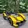 Lamborghini V12 Sports Car Painted Yellow - ელექტრო მანქანა, 2 image
