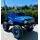 Mercedes Jeep Electric Car Blue - ელექტრო მანქანა კაუჩუკის საბურავებით, 2 image