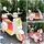 Retro Style Cute Motorcycle White - ელექტრო მოტოციკლი