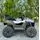 Mini Mitsubishi Jeep White - ელექტრო მანქანა კაუჩუკის საბურავებით, 5 image