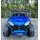 Electric Car Painting Blue - ელექტრო მანქანა კაუჩუკის საბურავებით, 3 image