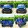 Beyond 66 Electric Car Painted Blue - ელექტრო მანქანა კაუჩუკის საბურავებით