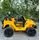 Super Car Speed Yellow - ელექტრო მანქანა კაუჩუკის საბურავებით, 5 image