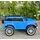 Toyota Off Road Electric Car Blue - ელექტრო მანქანა კაუჩუკის საბურავებით, 5 image