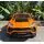 Lamborghini Electric Car Orange - ელექტრო მანქანა კაუჩკის საბურავებით და ტყავის სავარძლით, 3 image