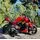 Motorcycle Ducati Red  - ელექტრო მოტოციკლი კაუჩუკის საბურავებით, 2 image