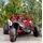 RC Racing Super Car Red - ელექტრო მანქანა კაუჩუკის საბურავებით, 2 image