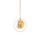 Christmas Ball Flat Hanging Ornament ნაძვის ხის სათამაშოები, 3 image