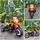 Electric Motorbike Cross Orange ელექტრო მოტოციკლი