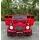 Mercedes Benz Painted Red - ელექტრო მანქანა კაუჩუკის საბურავებით და ტყავის სავარძლით, 4 image