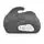 Moni Car Seat Jet Dark Grey ბუსტერი, 2 image