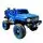 Mercedes Jeep Electric Car Blue - ელექტრო მანქანა კაუჩუკის საბურავებით, 7 image