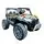 Electric Car Painting Yellow - ელექტრო მანქანა კაუჩუკის საბურავებით, 7 image