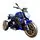 Electric Motorcycle Blue -  ელექტრო მოტოციკლეტი, 6 image