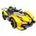 Lamborghini V12 Sports Car Painted Yellow - ელექტრო მანქანა, 6 image