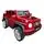 Mercedes Benz Painted Red - ელექტრო მანქანა კაუჩუკის საბურავებით და ტყავის სავარძლით, 7 image