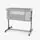 KikkaBoo Noah Light  Grey ახალშობილის საწოლი