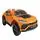 Lamborghini Electric Car Orange - ელექტრო მანქანა კაუჩკის საბურავებით და ტყავის სავარძლით, 7 image