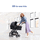 Graco Trio Myavo W/Snuglite Midnight - ახალშობილის ეტლის კომპლექტი, 5 image