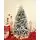 Snow-Covered Christmas Tree  დათოვლილი საახალწლო ნაძვის ხე სილიკონის ტოტებით 210 სმ (OT2001), 2 image