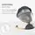KikkaBoo Electrical side-to-side swing Ashlee Light Grey - საბავშვო ელექტრო შეზლონგი, 5 image