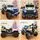 Off Road Car Grey - ელექტრო მანქანა კაუჩუკის საბურავებით