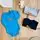 Lion Bodysuit Light Blue  -  ჩვილის ბოდე, 2 image