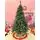 Christmas Tree With Pine Cones 210 CM ნაძვის ხე გირჩებით