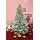 Snow-Covered Christmas Tree With Lights საახალწლო ნაძვის ხე დათოვლილი ტოტებით და განათებით 240 სმ