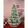 Snow-Covered Christmas Tree With Lights 210 CM ნაძვის ხე დათოვლილი, შერეული სილიკონის ტოტებით და განათებით, 3 image