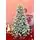 Snow-Covered Christmas Tree 240 CM ნაძვის ხე დათოვლილი, შერეული სილიკონის ტოტებით, 3 image