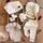 Cute Knitted 6 In 1 Set White - ჩვილის სამოსის ნაკრები