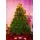 Christmas Tree With Lights 240 CM  ნაძვის ხე შერეული სილიკონის წიწვებით და განათებით