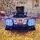 Electric Formula 1 Car Painting Grey - ელექტრო მანქანა კაუჩუკის საბურავებით, 2 image