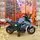 Electric Moto Blue - ელექტრო მოტოციკლი, 3 image