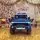 Electric Car Jeep Painting Blue - ელექტრო მანქანა კაუჩუკის საბურავებით, 2 image