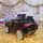 Porsche Electric Car Painting Black - ელექტრო მანქანა კაუჩუკის საბურავებით, 5 image
