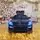 Porsche Electric Car Painting Black - ელექტრო მანქანა კაუჩუკის საბურავებით, 3 image