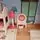 Wooden Doll House For Kids - თოჯინის ხის სამ სართულიანი სახლი ავეჯით, 4 image