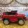 Toyota Painting Red - ელექტრო მანქანა კაუჩუკის საბურავებით, 4 image